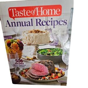 Taste of Home Annual Recipes 2014 Cookbook 506 Recipes Hardcover